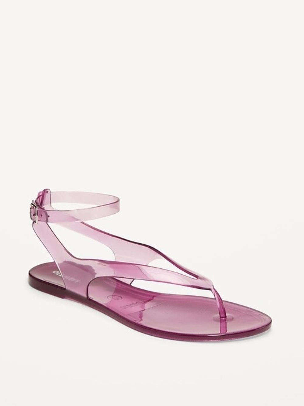 old navy Dusk Bloom jelly flip-flops Sandal In Size 10 US 